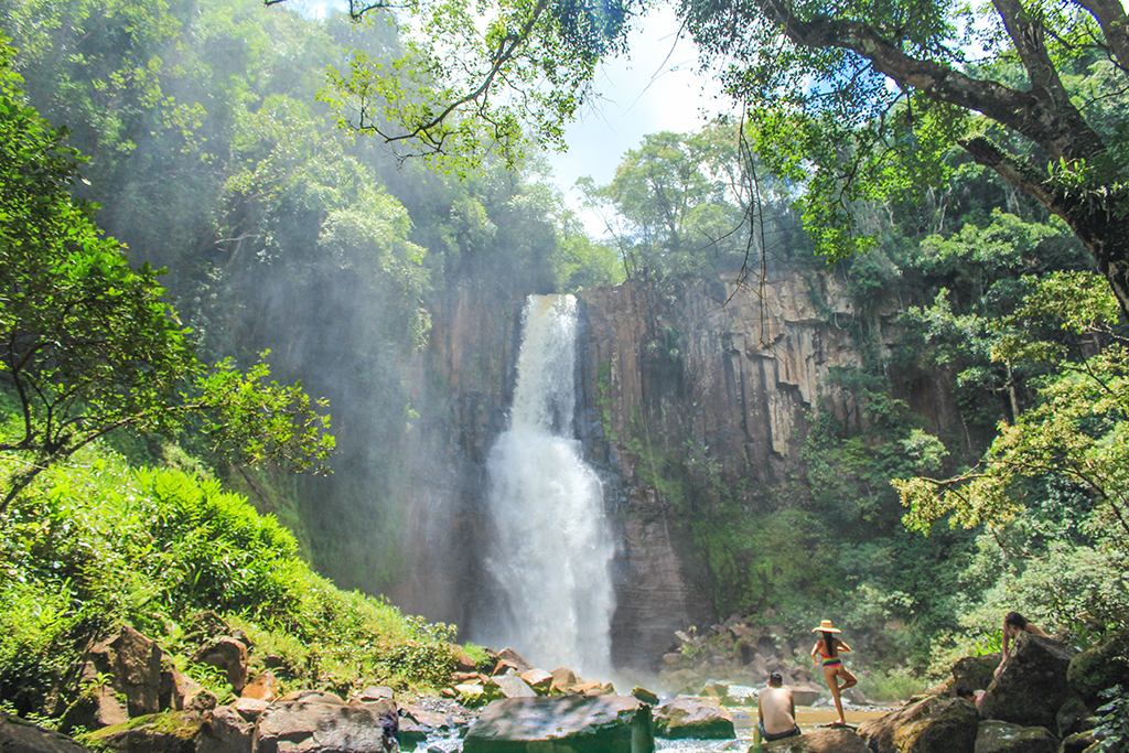Cachoeira Chicão 2 em Faxinal